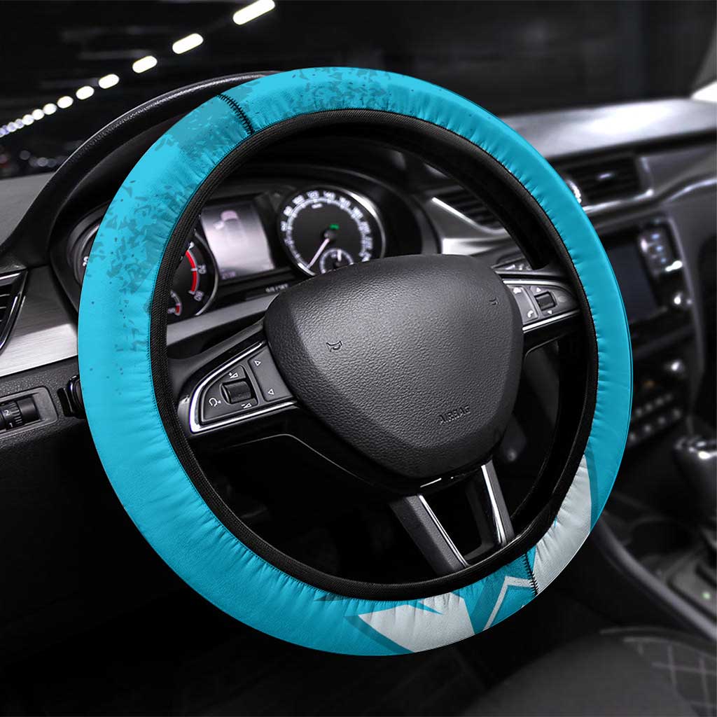 Honduras Independence Day Steering Wheel Cover Coat Of Arms Special Style - Wonder Print Shop