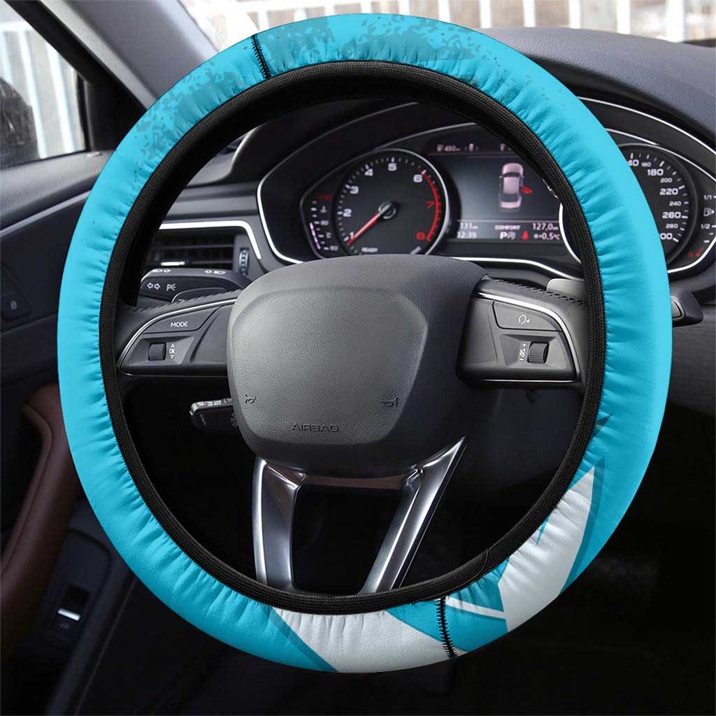 Honduras Independence Day Steering Wheel Cover Coat Of Arms Special Style - Wonder Print Shop