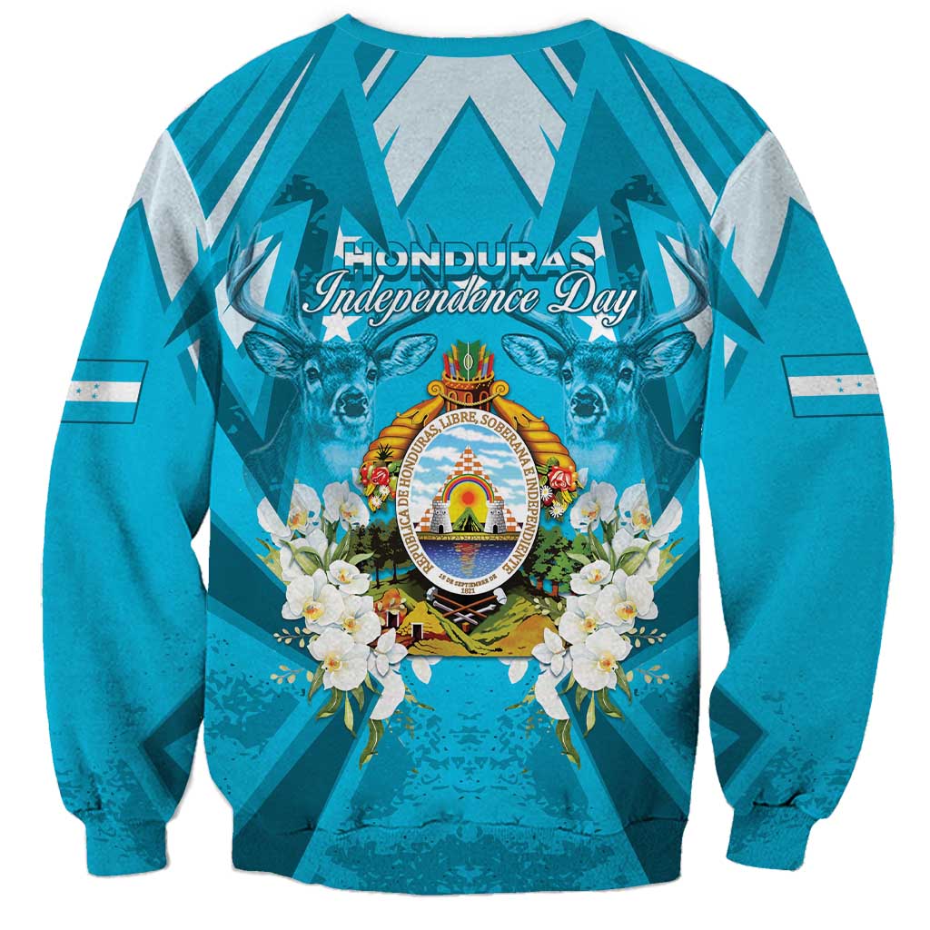 Honduras Independence Day Sweatshirt Coat Of Arms Special Style - Wonder Print Shop