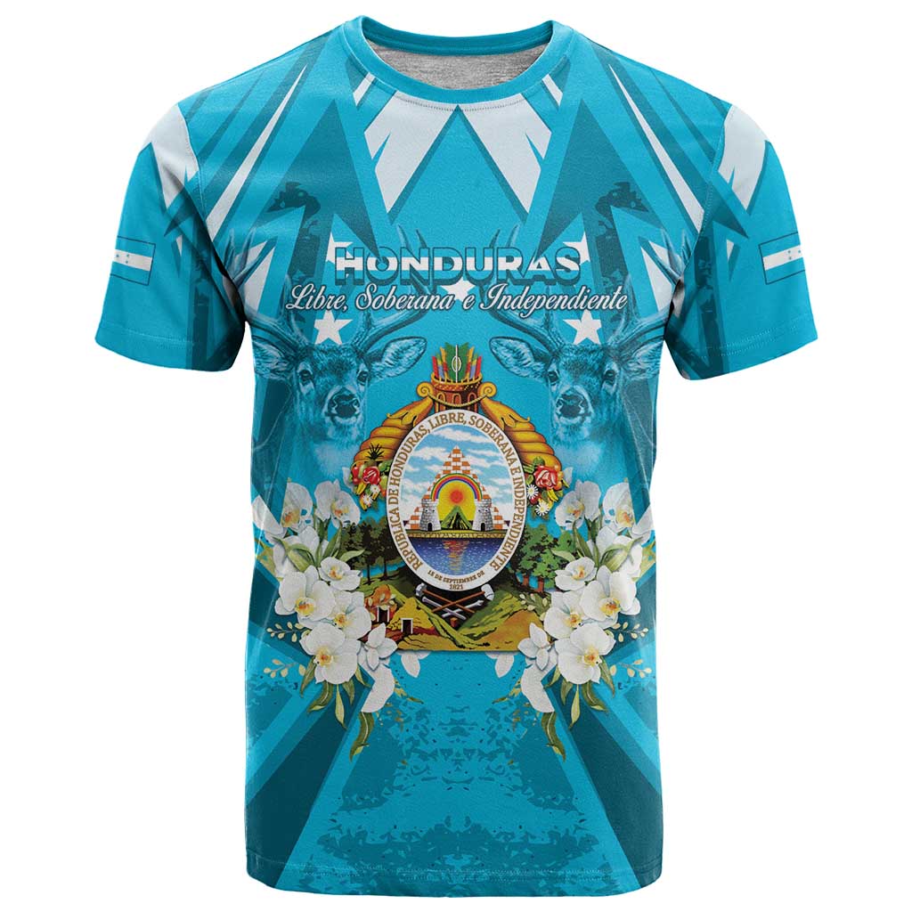Honduras Independence Day T Shirt Coat Of Arms Special Style - Wonder Print Shop