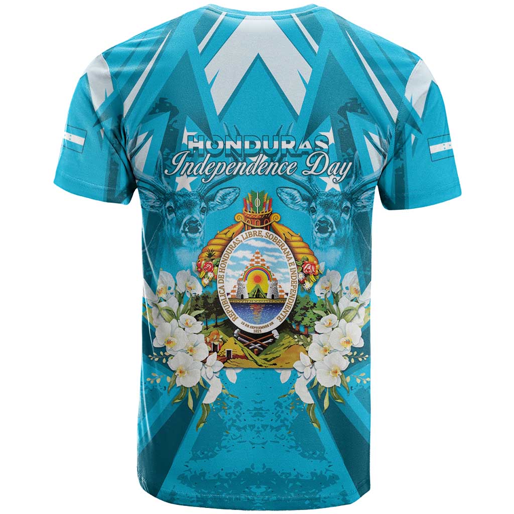 Honduras Independence Day T Shirt Coat Of Arms Special Style - Wonder Print Shop