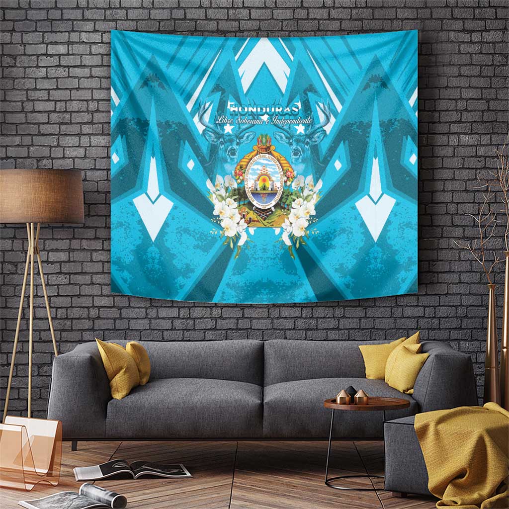 Honduras Independence Day Tapestry Coat Of Arms Special Style - Wonder Print Shop