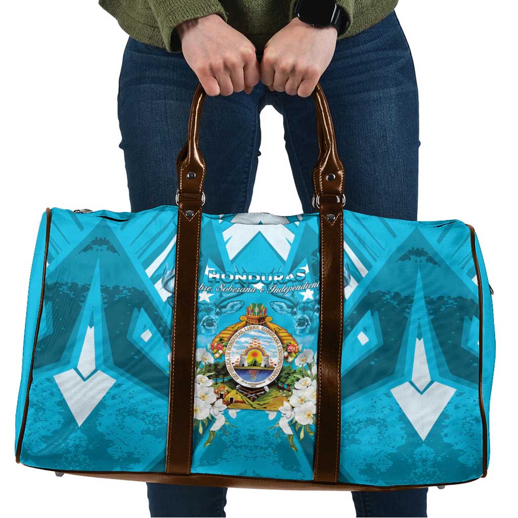 Honduras Independence Day Travel Bag Coat Of Arms Special Style - Wonder Print Shop