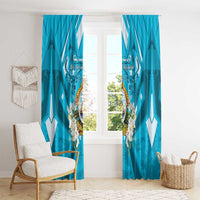 Honduras Independence Day Window Curtain Coat Of Arms Special Style - Wonder Print Shop