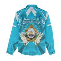 Honduras Independence Day Women Casual Shirt Coat Of Arms Special Style - Wonder Print Shop