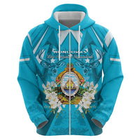 Honduras Independence Day Zip Hoodie Coat Of Arms Special Style - Wonder Print Shop