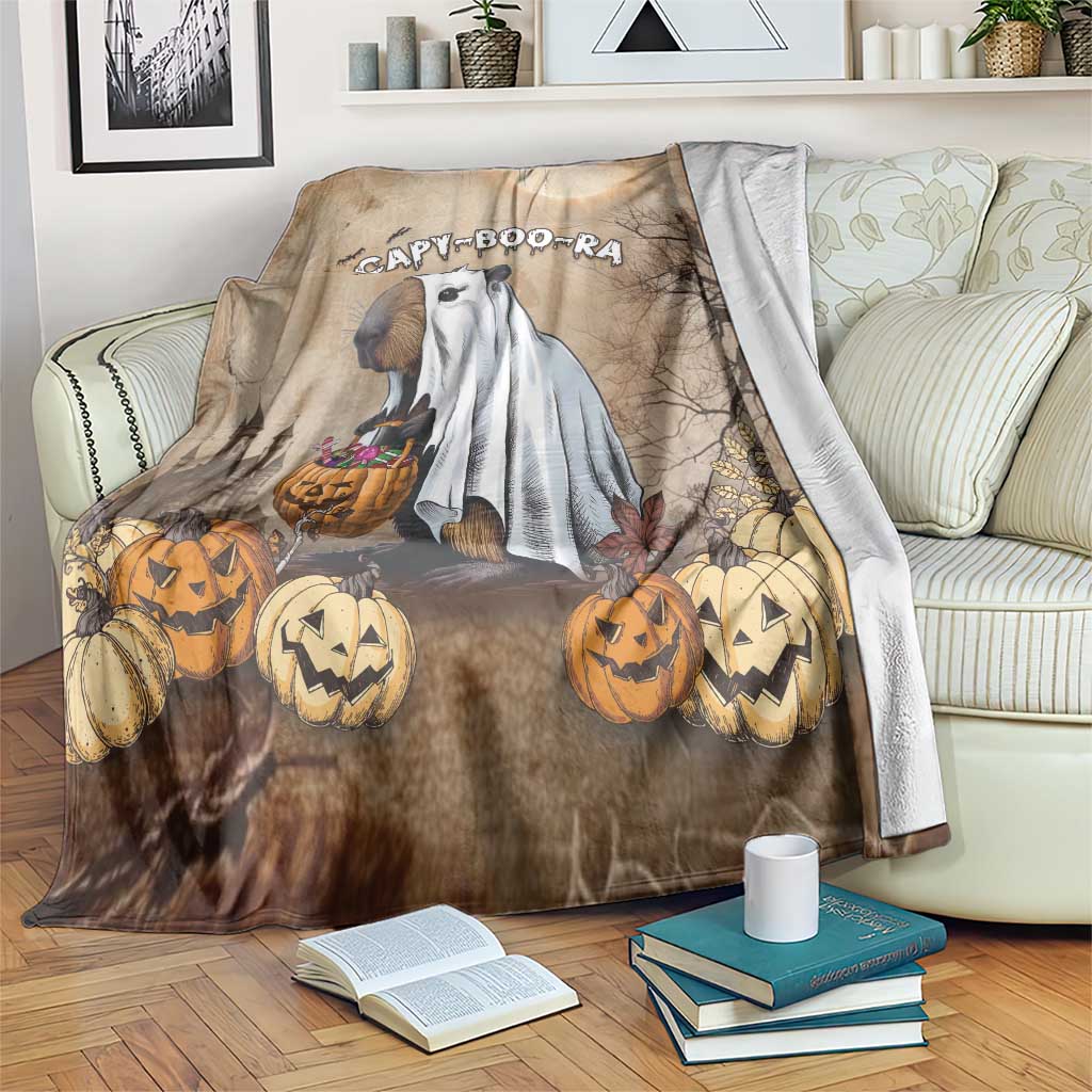 Halloween Capy Boo Ra Blanket Spooky Bara Season