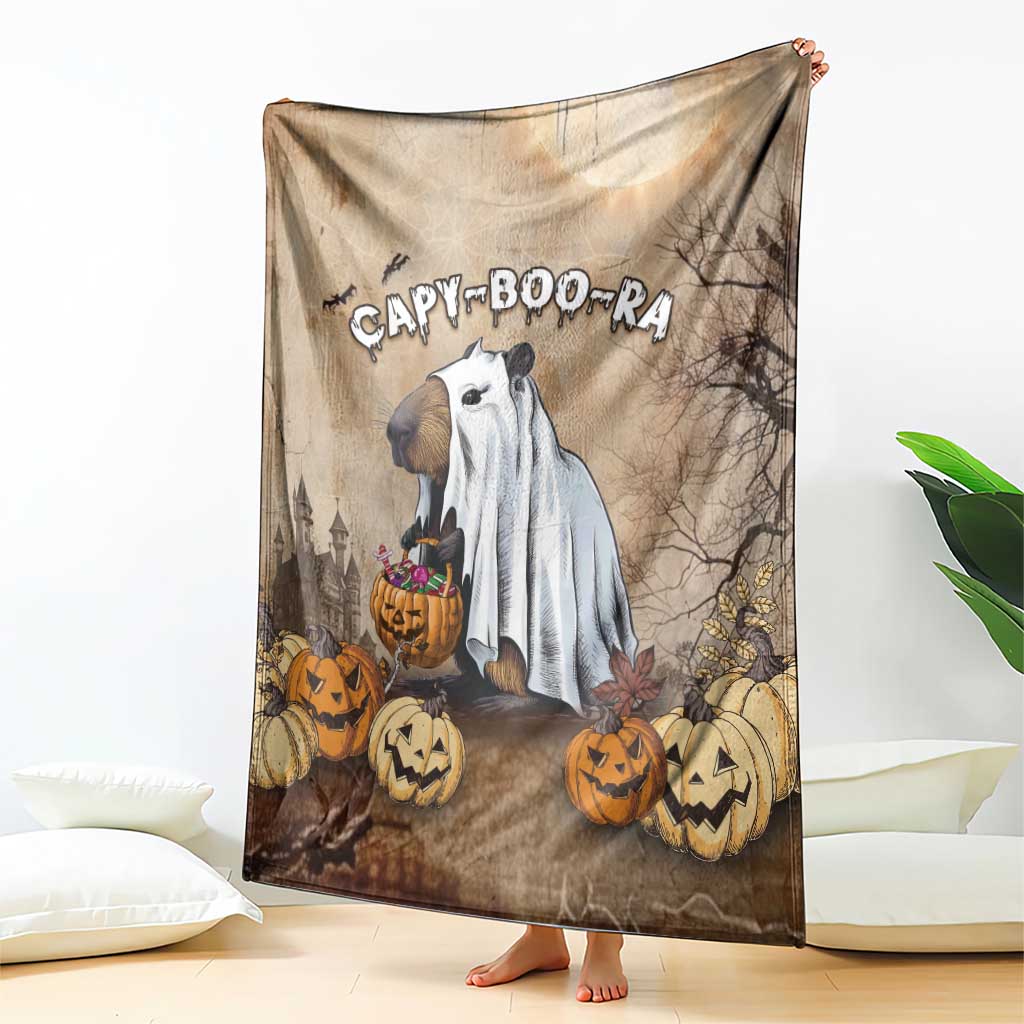 Halloween Capy Boo Ra Blanket Spooky Bara Season