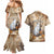 Halloween Capy Boo Ra Couples Matching Mermaid Dress and Hawaiian Shirt Spooky Bara Season LT05 - Wonder Print Shop