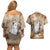 Halloween Capy Boo Ra Couples Matching Off Shoulder Short Dress and Hawaiian Shirt Spooky Bara Season LT05 - Wonder Print Shop