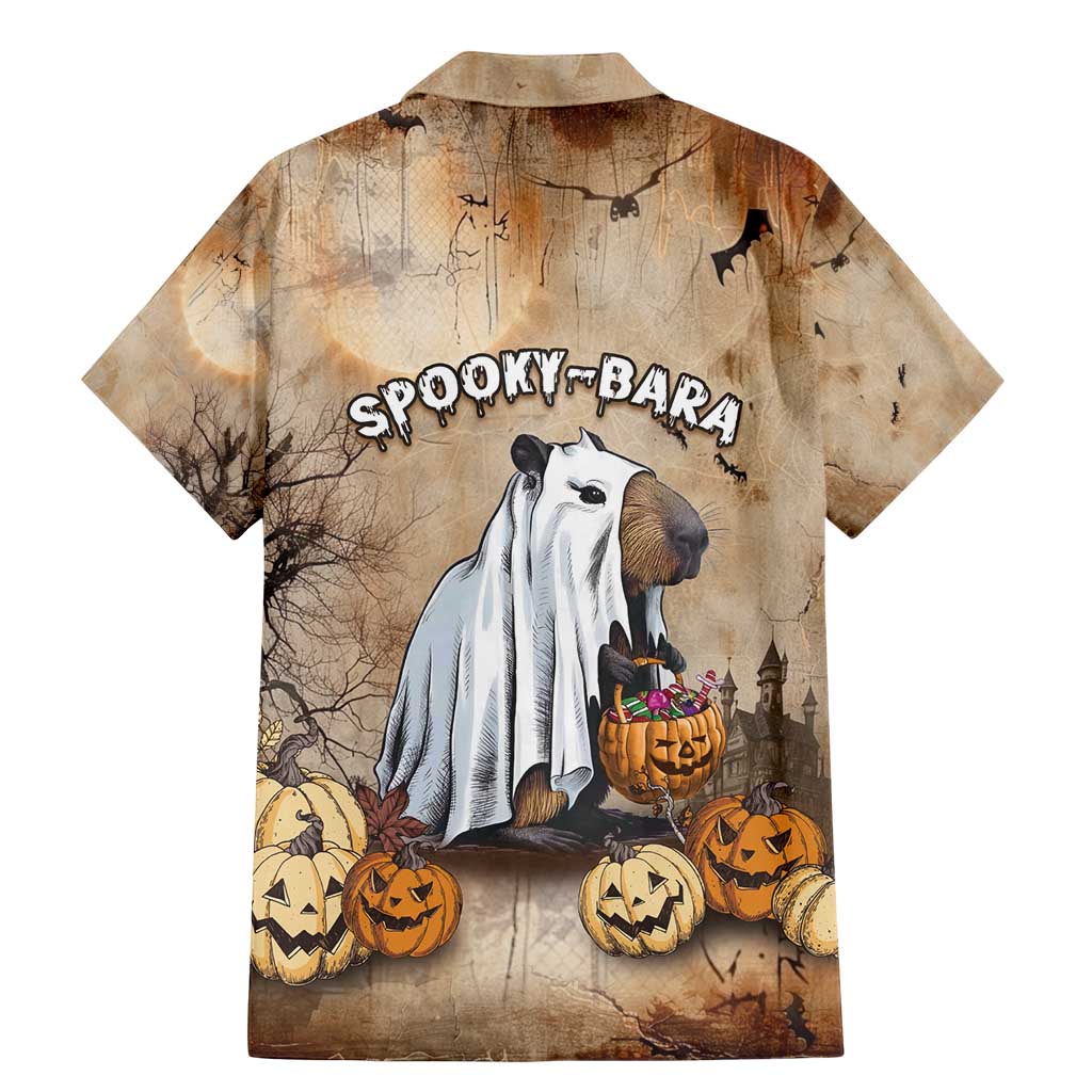 Halloween Capy Boo Ra Family Matching Mermaid Dress and Hawaiian Shirt Spooky Bara Season LT05 - Wonder Print Shop