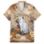 Halloween Capy Boo Ra Family Matching Off Shoulder Maxi Dress and Hawaiian Shirt Spooky Bara Season LT05 - Wonder Print Shop