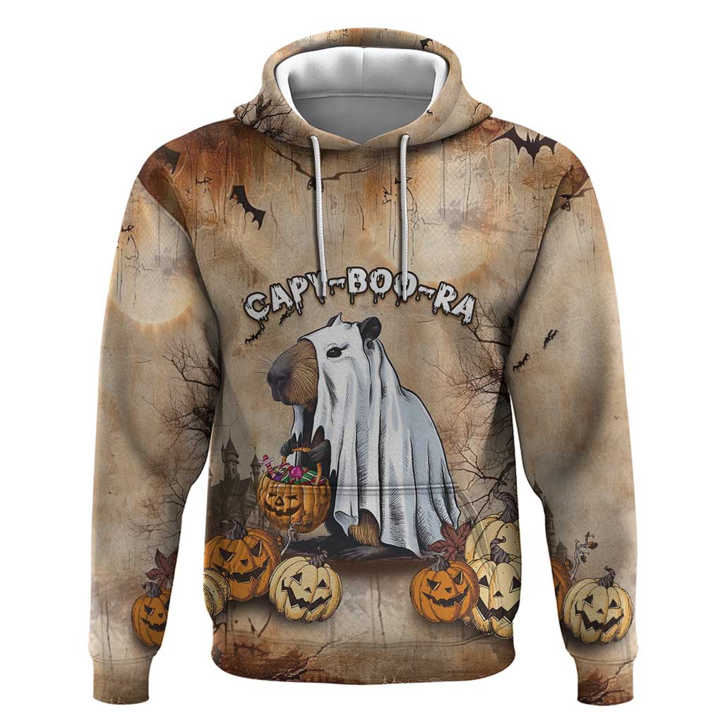 Halloween Capy Boo Ra Hoodie Spooky Bara Season LT05 - Wonder Print Shop