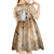 Halloween Capy Boo Ra Kid Short Sleeve Dress Spooky Bara Season LT05 - Wonder Print Shop