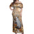 Halloween Capy Boo Ra Off Shoulder Maxi Dress Spooky Bara Season LT05 - Wonder Print Shop