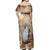 Halloween Capy Boo Ra Off Shoulder Maxi Dress Spooky Bara Season LT05 - Wonder Print Shop