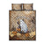 Halloween Capy Boo Ra Quilt Bed Set Spooky Bara Season LT05 - Wonder Print Shop