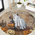 Halloween Capy Boo Ra Round Carpet Spooky Bara Season