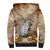 Halloween Capy Boo Ra Sherpa Hoodie Spooky Bara Season LT05 - Wonder Print Shop