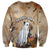 Halloween Capy Boo Ra Sweatshirt Spooky Bara Season LT05 - Wonder Print Shop