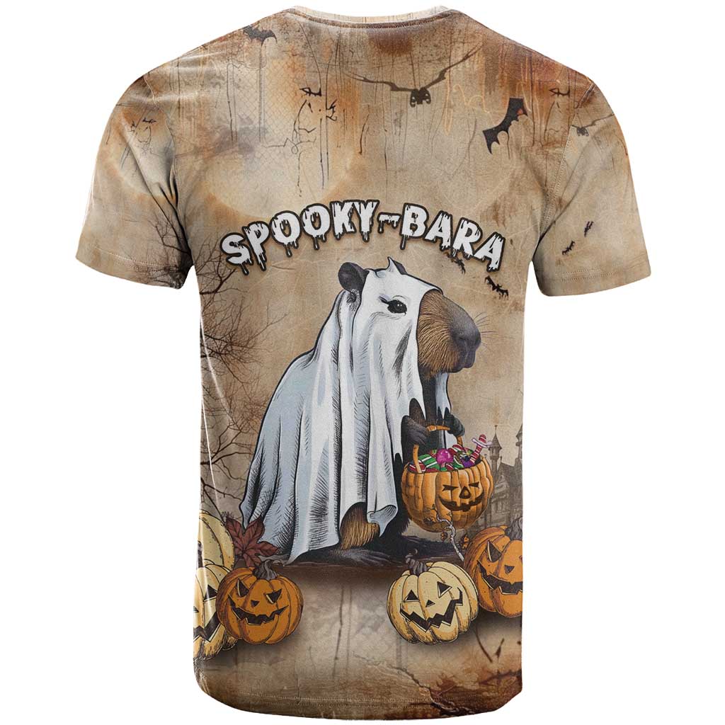 Halloween Capy Boo Ra T Shirt Spooky Bara Season LT05 - Wonder Print Shop