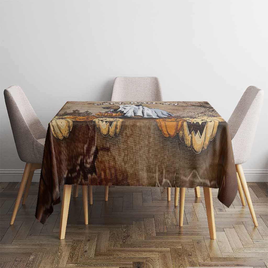 Halloween Capy Boo Ra Tablecloth Spooky Bara Season LT05 - Wonder Print Shop