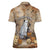 Halloween Capy Boo Ra Women Polo Shirt Spooky Bara Season LT05 - Wonder Print Shop