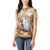 Halloween Capy Boo Ra Women Polo Shirt Spooky Bara Season LT05 - Wonder Print Shop