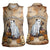 Halloween Capy Boo Ra Women Sleeveless Polo Shirt Spooky Bara Season LT05 - Wonder Print Shop