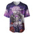 Personalised Halloween Skeleton Couple Baseball Jersey Til Death Do Us Part LT05 - Wonder Print Shop
