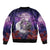 Personalised Halloween Skeleton Couple Bomber Jacket Til Death Do Us Part LT05 - Wonder Print Shop