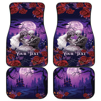 Halloween Skeleton Couple Car Mats Til Death Do Us Part LT05 - Wonder Print Shop