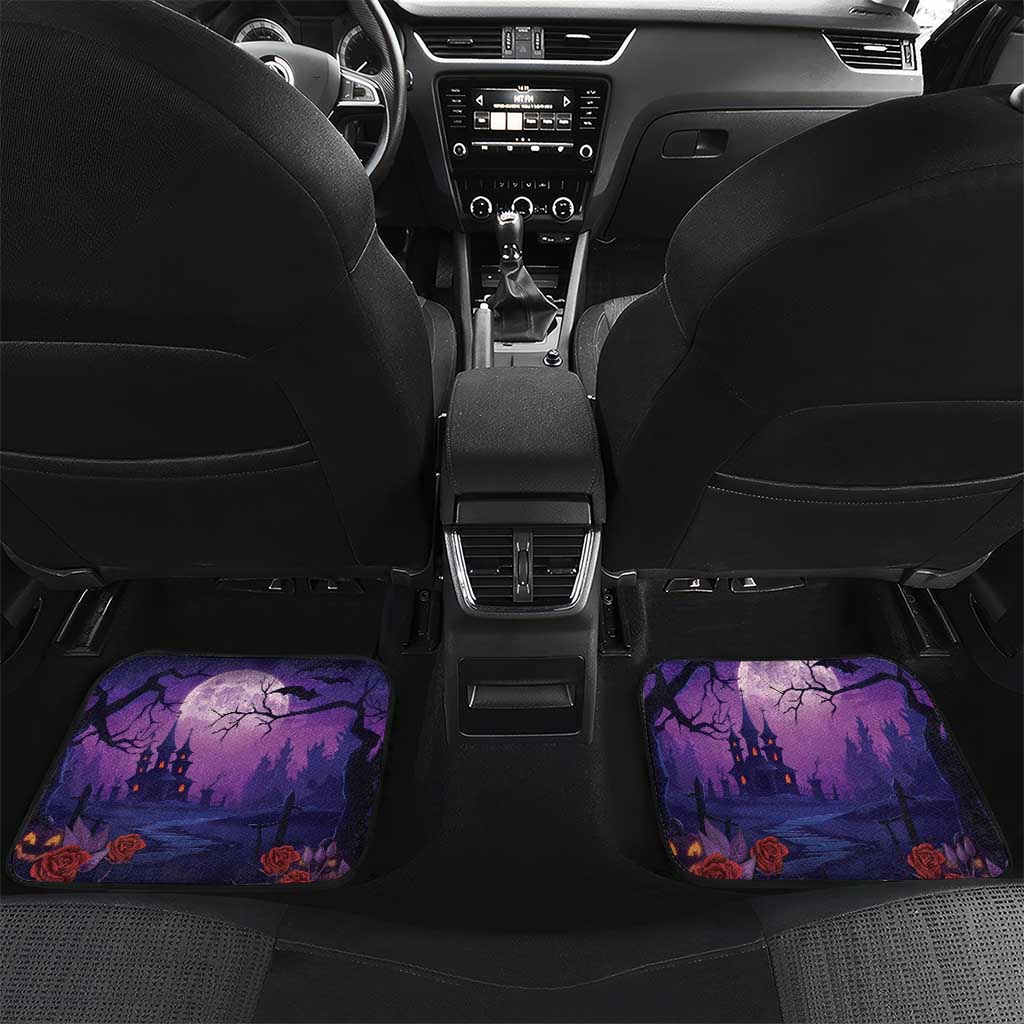 Halloween Skeleton Couple Car Mats Til Death Do Us Part LT05 - Wonder Print Shop