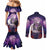Personalised Halloween Skeleton Couple Couples Matching Mermaid Dress and Long Sleeve Button Shirt Til Death Do Us Part