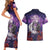 Personalised Halloween Skeleton Couple Couples Matching Short Sleeve Bodycon Dress and Hawaiian Shirt Til Death Do Us Part LT05 - Wonder Print Shop