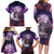 Personalised Halloween Skeleton Couple Family Matching Long Sleeve Bodycon Dress and Hawaiian Shirt Til Death Do Us Part LT05 - Wonder Print Shop