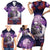 Personalised Halloween Skeleton Couple Family Matching Short Sleeve Bodycon Dress and Hawaiian Shirt Til Death Do Us Part LT05 - Wonder Print Shop