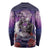 Personalised Halloween Skeleton Couple Long Sleeve Shirt Til Death Do Us Part LT05 - Wonder Print Shop