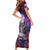 Personalised Halloween Skeleton Couple Short Sleeve Bodycon Dress Til Death Do Us Part LT05 - Wonder Print Shop