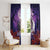 Halloween Skeleton Couple Window Curtain Til Death Do Us Part LT05 - Wonder Print Shop