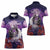 Personalised Halloween Skeleton Couple Women Polo Shirt Til Death Do Us Part LT05 - Wonder Print Shop