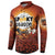 Coquette Pumpkin Halloween Button Sweatshirt It's Spooky Season LT05 - Wonder Print Shop