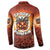 Coquette Pumpkin Halloween Button Sweatshirt It's Spooky Season LT05 - Wonder Print Shop