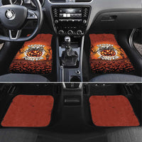 Coquette Pumpkin Halloween Car Mats It's Spooky Season LT05 - Wonder Print Shop