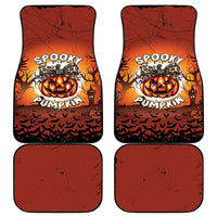 Coquette Pumpkin Halloween Car Mats It's Spooky Season LT05 - Wonder Print Shop