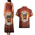 Coquette Pumpkin Halloween Couples Matching Tank Maxi Dress and Hawaiian Shirt It's Spooky Season LT05 - Wonder Print Shop
