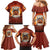 Coquette Pumpkin Halloween Family Matching Mermaid Dress and Hawaiian Shirt It's Spooky Season LT05 - Wonder Print Shop