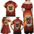 Coquette Pumpkin Halloween Family Matching Off Shoulder Maxi Dress and Hawaiian Shirt It's Spooky Season LT05 - Wonder Print Shop