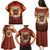 Coquette Pumpkin Halloween Family Matching Puletasi and Hawaiian Shirt It's Spooky Season LT05 - Wonder Print Shop