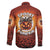 Coquette Pumpkin Halloween Family Matching Short Sleeve Bodycon Dress and Hawaiian Shirt It's Spooky Season LT05 - Wonder Print Shop